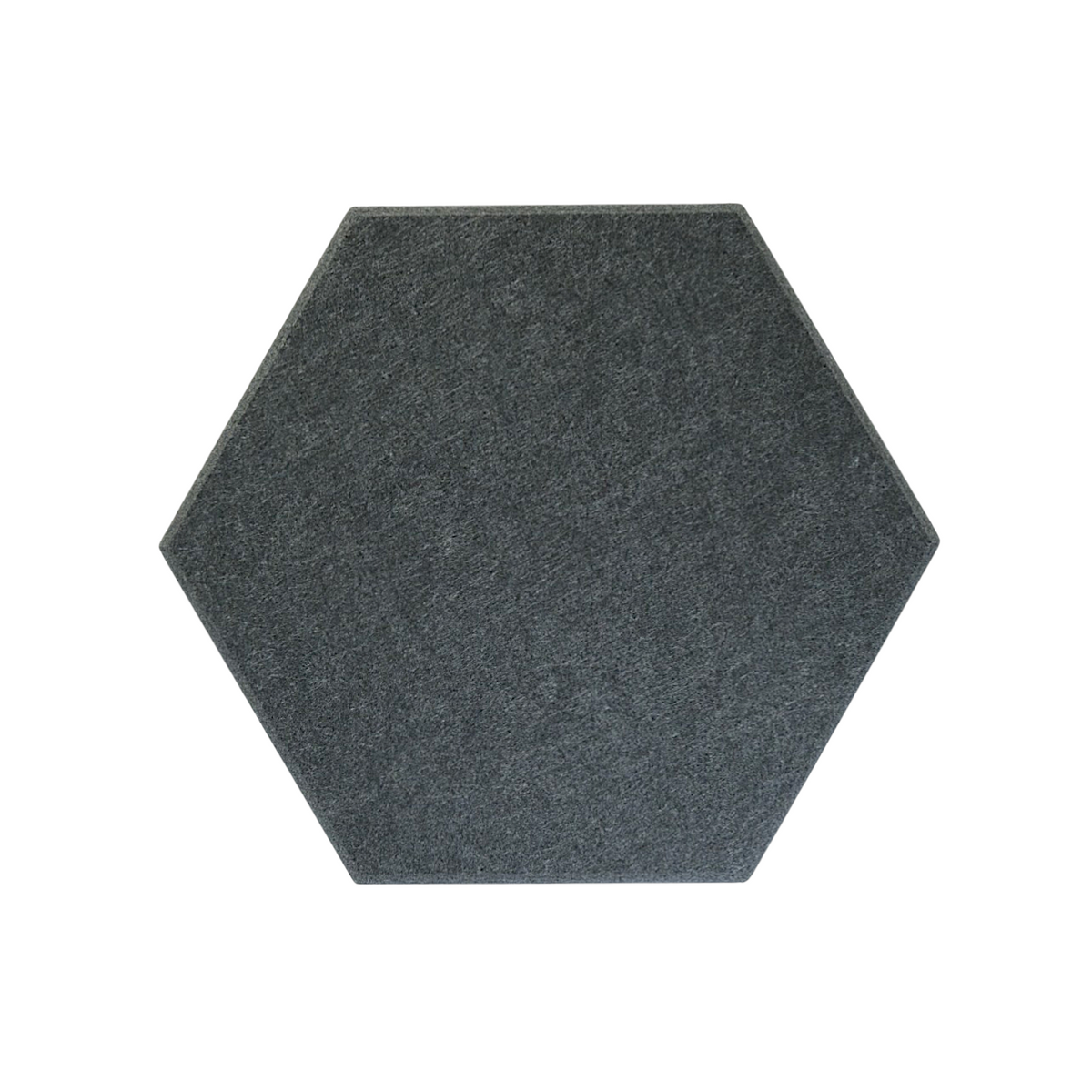Hexagon acoustic panel dark grey front